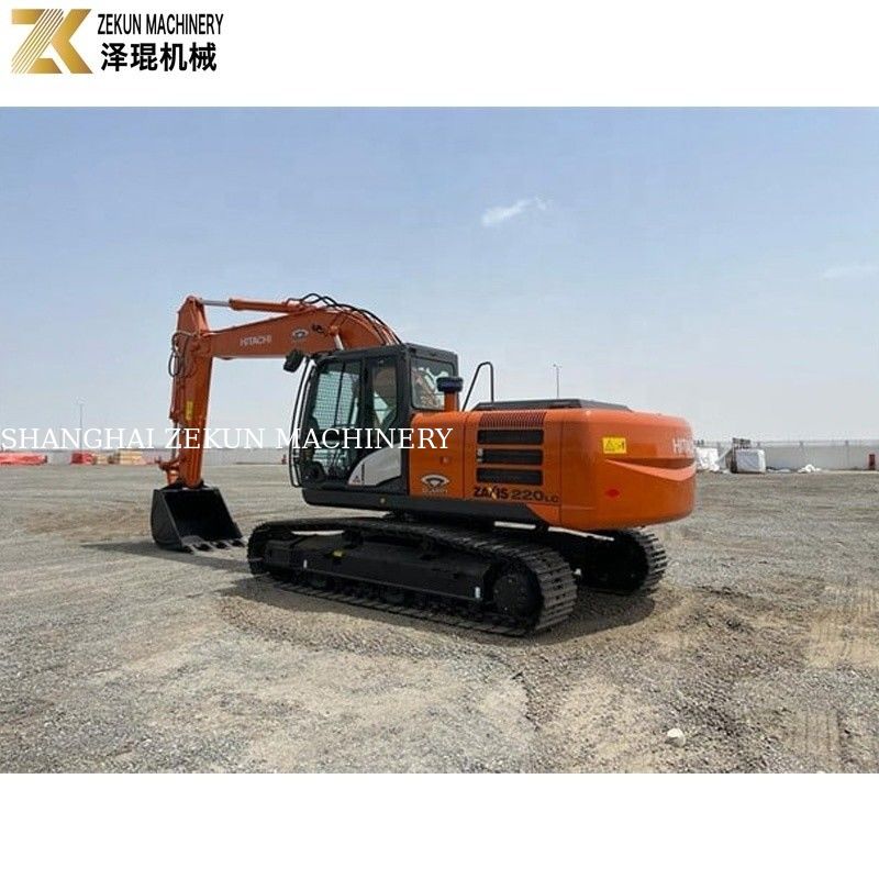 Middelgrote graafmachine ZX220LC met voor de bouw gegraven 22 ton Gebruikte Hitachi 220
