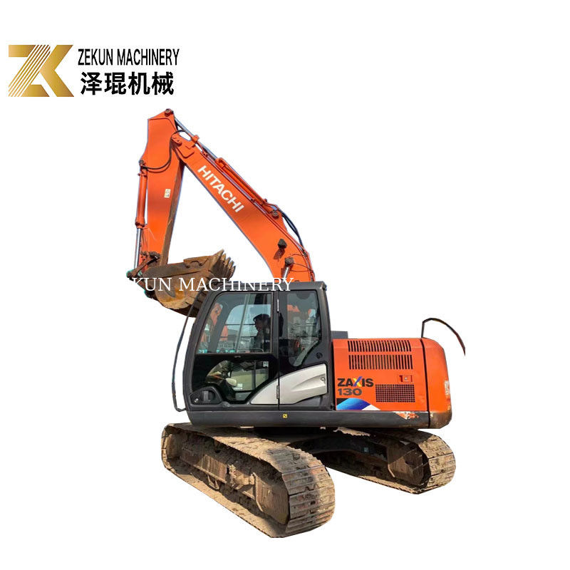 Hitachi ZX 130-5A Graafmachine Benne met originele motor en lage werktijden