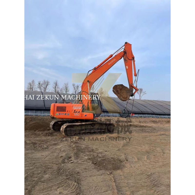 2018 ISUZU tweedehands Hitachi ZX120-6 DS 120 Mini Digger met ISUZU motor