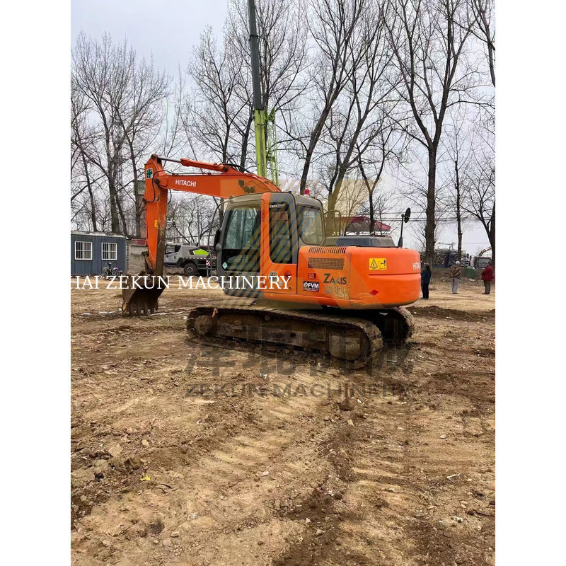 4001-6000 Werkuren Hitachi ZX120-6 tweedehands mini graafmachine met ISUZU-motor