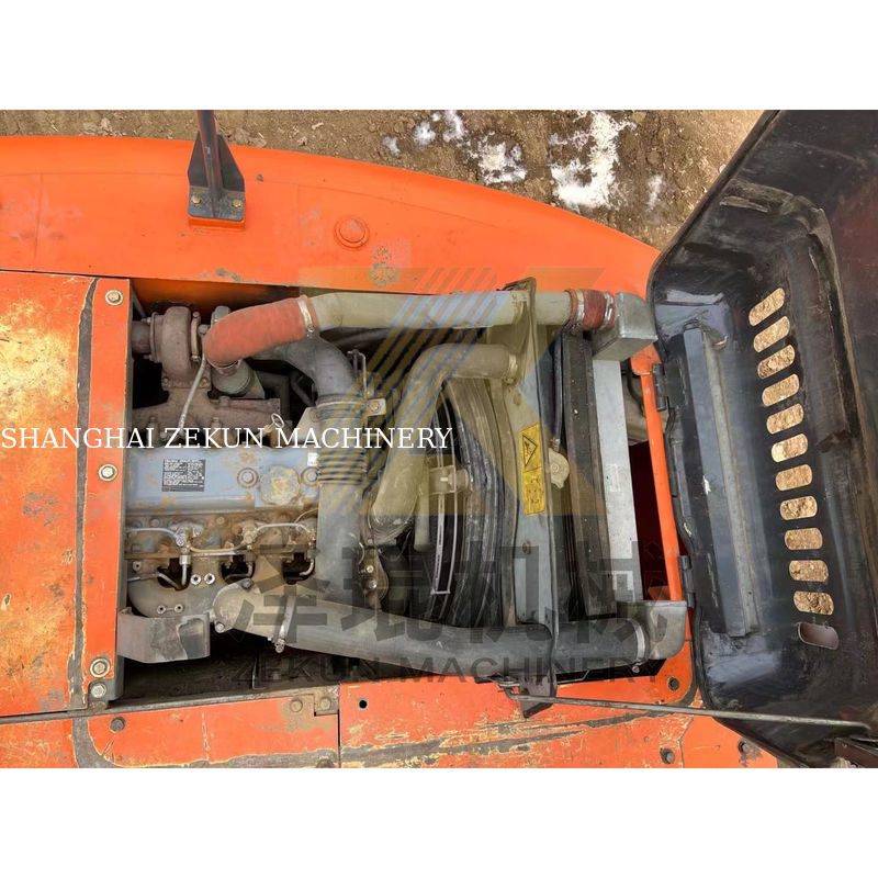 4001-6000 Werkuren Hitachi ZX120-6 tweedehands mini graafmachine met ISUZU-motor