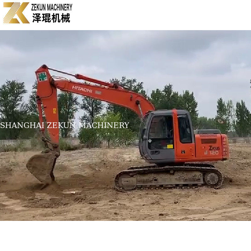 2012 Hitachi 120-2 graafmachine Originele onderdelen en rubberen spoor voor het graven