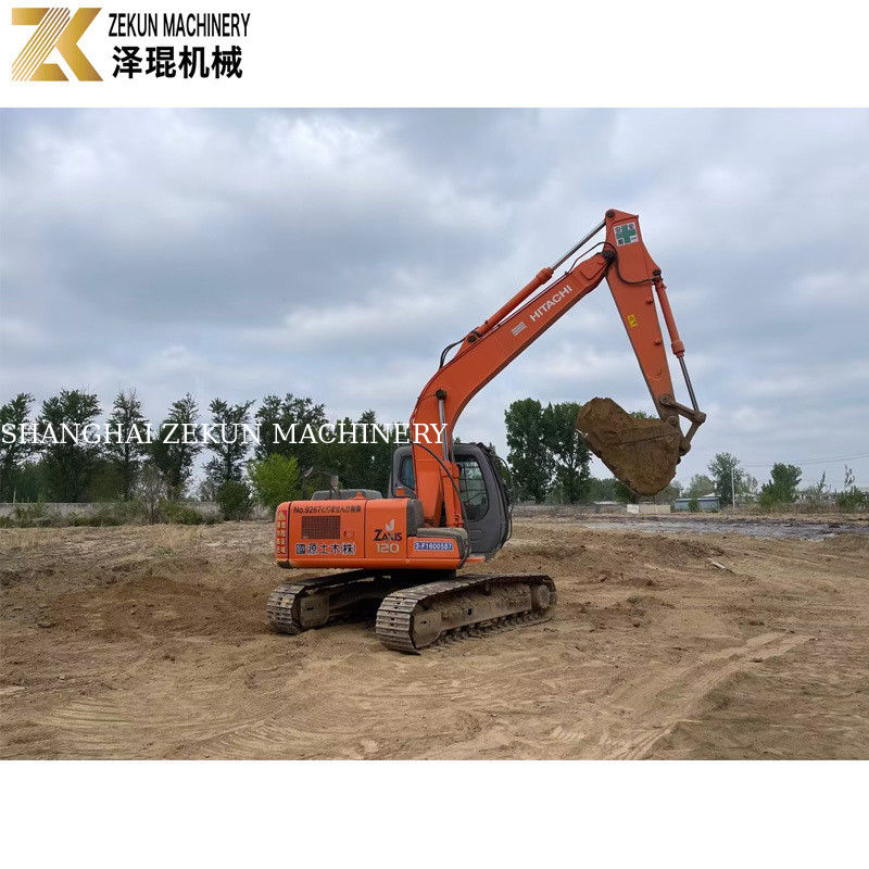 2012 Hitachi 120-2 graafmachine Originele onderdelen en rubberen spoor voor het graven