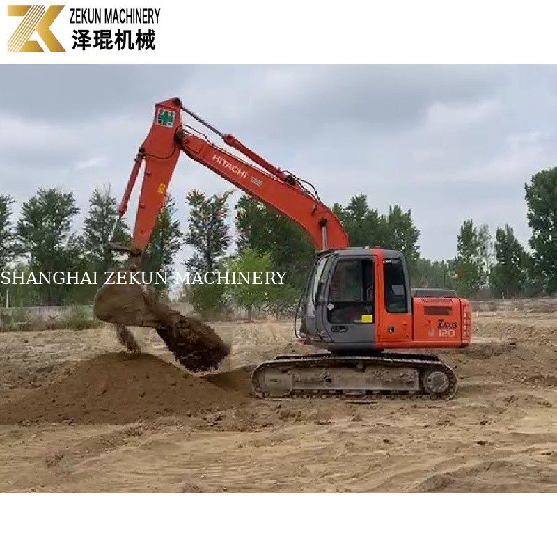 2012 Hitachi 120-2 graafmachine Originele onderdelen en rubberen spoor voor het graven
