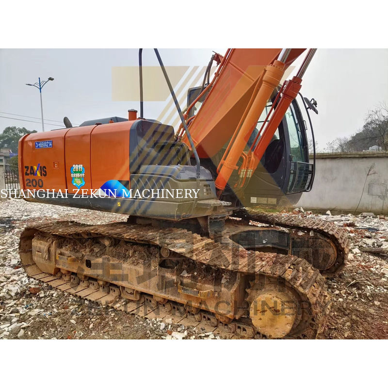 Gebruikte Hitachi ZX200-5 graafmachine 20 Ton Japanse originele voor uw bouwbehoeften