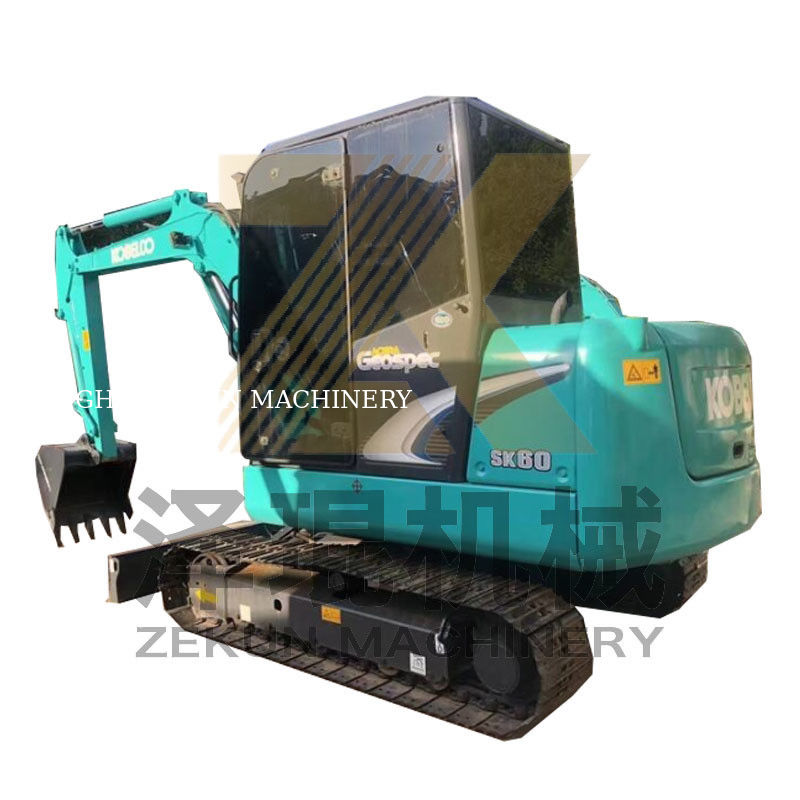 Gebruikte Kobelco SK60 Mini Graafmachine 35,5KW voor de Chinese markt