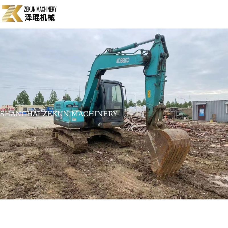 2017 Gebruikte Kobelco SK75-8 7.5 Ton Japanse graafmachine Originele ontwerp