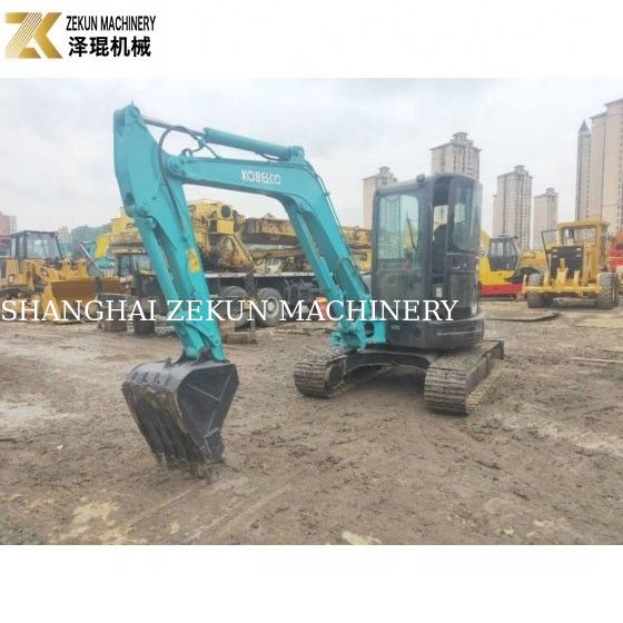 Gebruikte Kobelco SK55 graafmachine originele motor lage werktijden 1000-3000