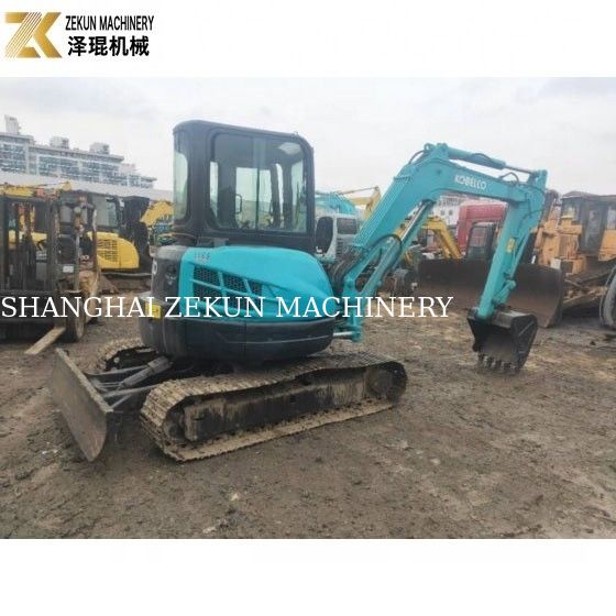 Gebruikte Kobelco SK55 graafmachine originele motor lage werktijden 1000-3000