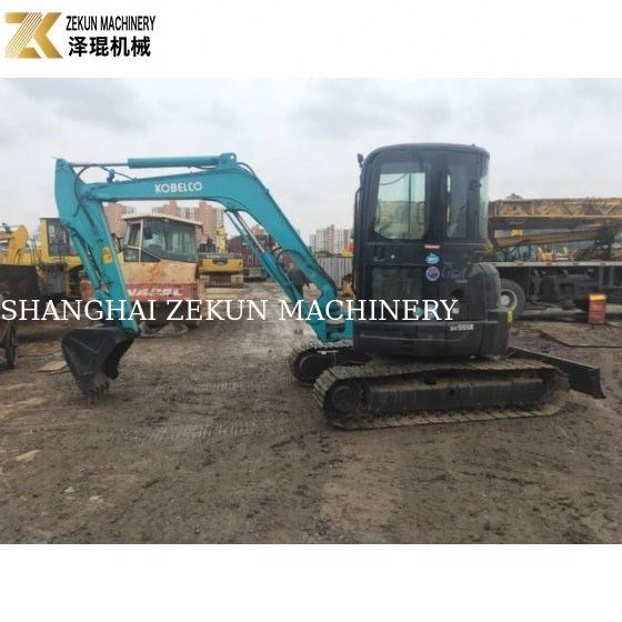 Gebruikte Kobelco SK55 graafmachine originele motor lage werktijden 1000-3000