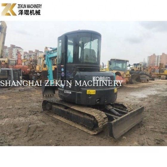 Gebruikte Kobelco SK55 graafmachine originele motor lage werktijden 1000-3000