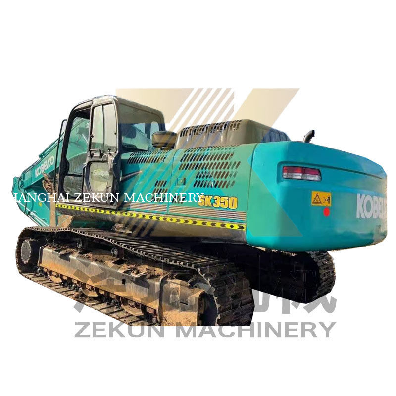 Top- Gebruikte Kobelco SK350-8 ZX360-3 graafmachine met HINO-motor 35000 KG machinegewicht