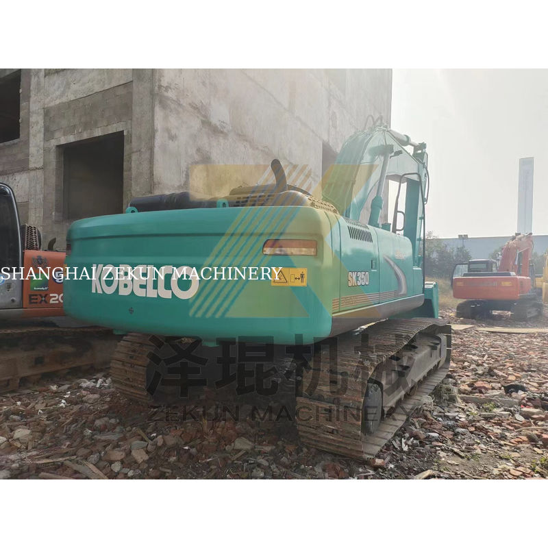Kobelco SK350 SK350-8 Graafmachine SK350LC-8 met een bedrijfsgewicht van 35 ton in goede staat