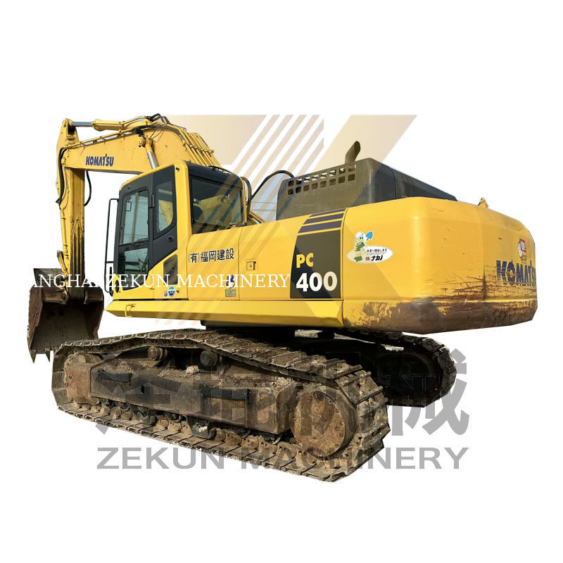 Gebruikte tweedehands Komatsu graafmachine 400 PC400 PC400-8R Digger Jaar 2015 Japanse vervaardiging