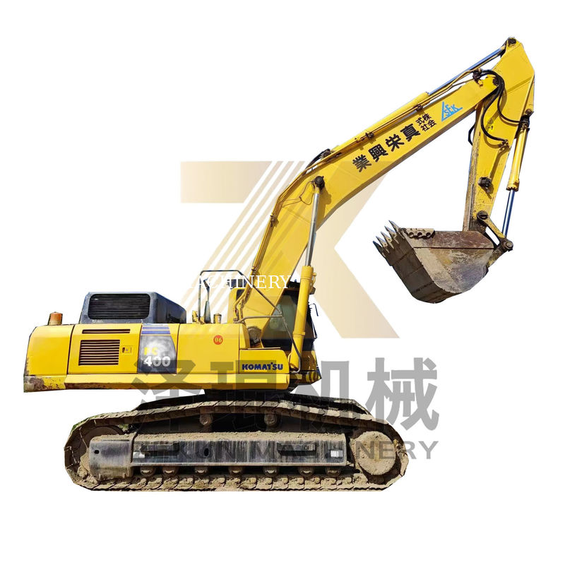 40 ton graafmachine gebruikt Komatsu PC400-7 graver in Shanghai 4000-6000 werkuren