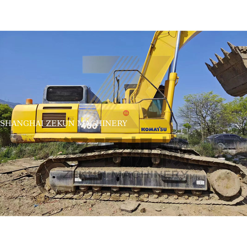 40 ton graafmachine gebruikt Komatsu PC400-7 graver in Shanghai 4000-6000 werkuren