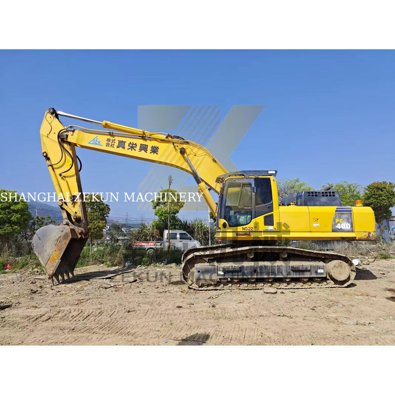 40 ton graafmachine gebruikt Komatsu PC400-7 graver in Shanghai 4000-6000 werkuren