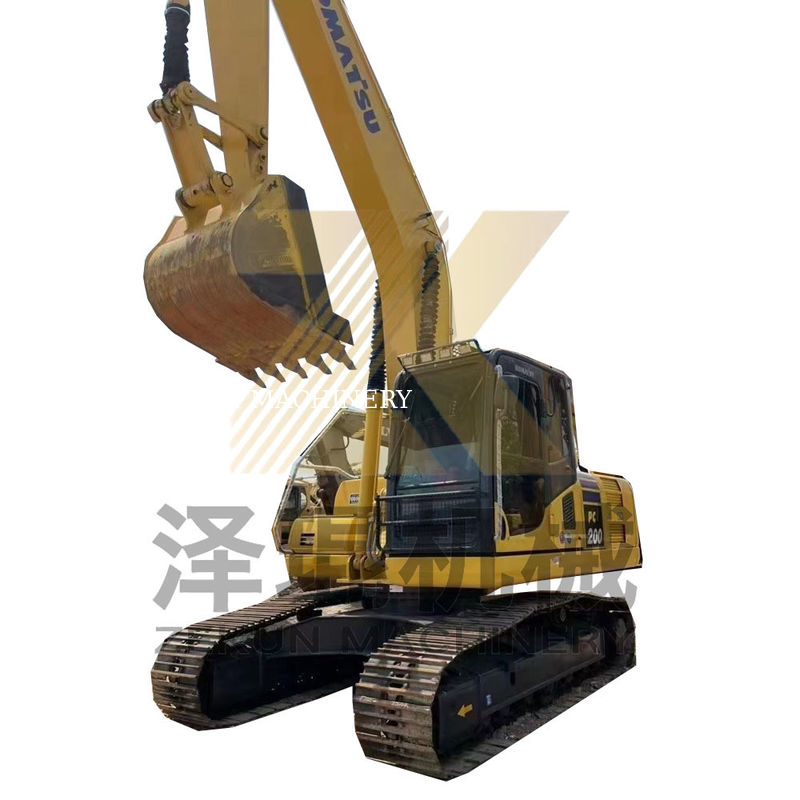 Gebruikte Komatsu PC200-8 PC200 graafmachine met een emmercapaciteit van 0,8 m3