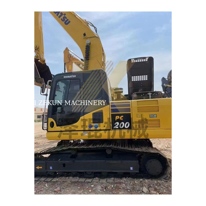 Gebruikte Komatsu PC200-8 PC200 graafmachine met een emmercapaciteit van 0,8 m3