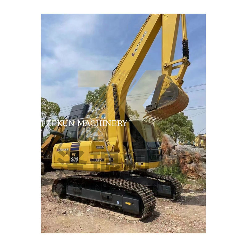 Gebruikte Komatsu PC200-8 PC200 graafmachine met een emmercapaciteit van 0,8 m3