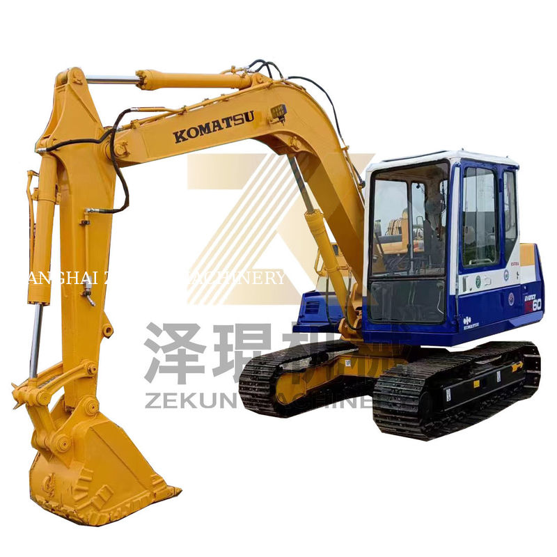 Gebruikte Komatsu PC60-5 graafmachine in goede staat met andere hydraulische cilinders en in 2022