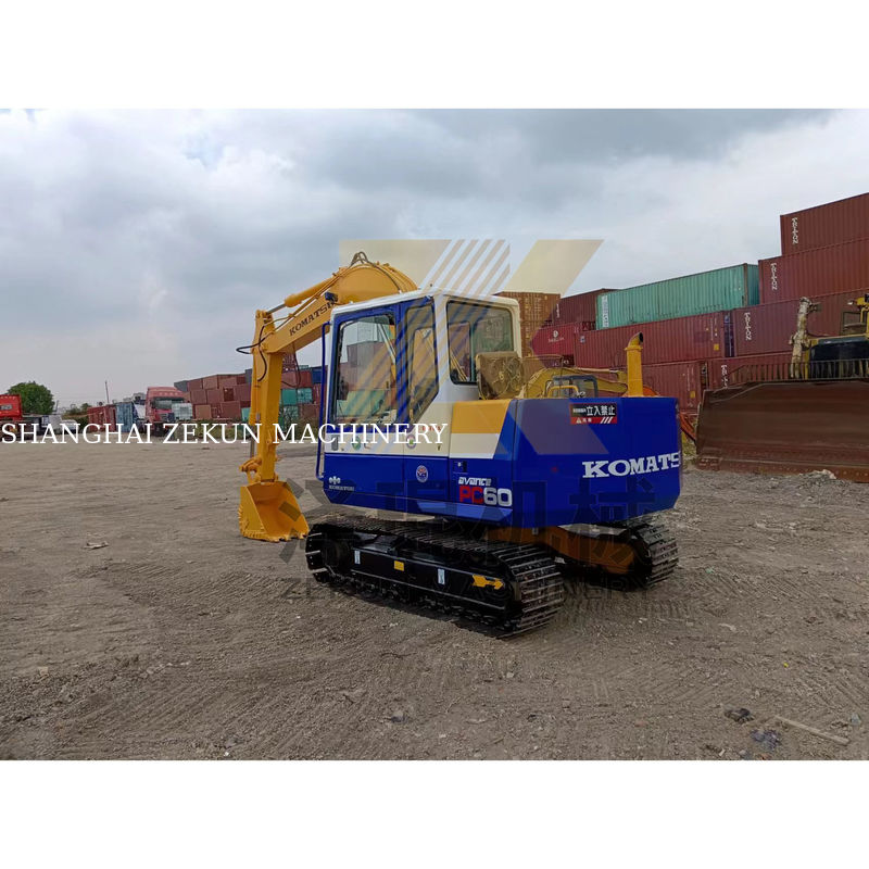 Gebruikte Komatsu PC60-5 graafmachine in goede staat met andere hydraulische cilinders en in 2022