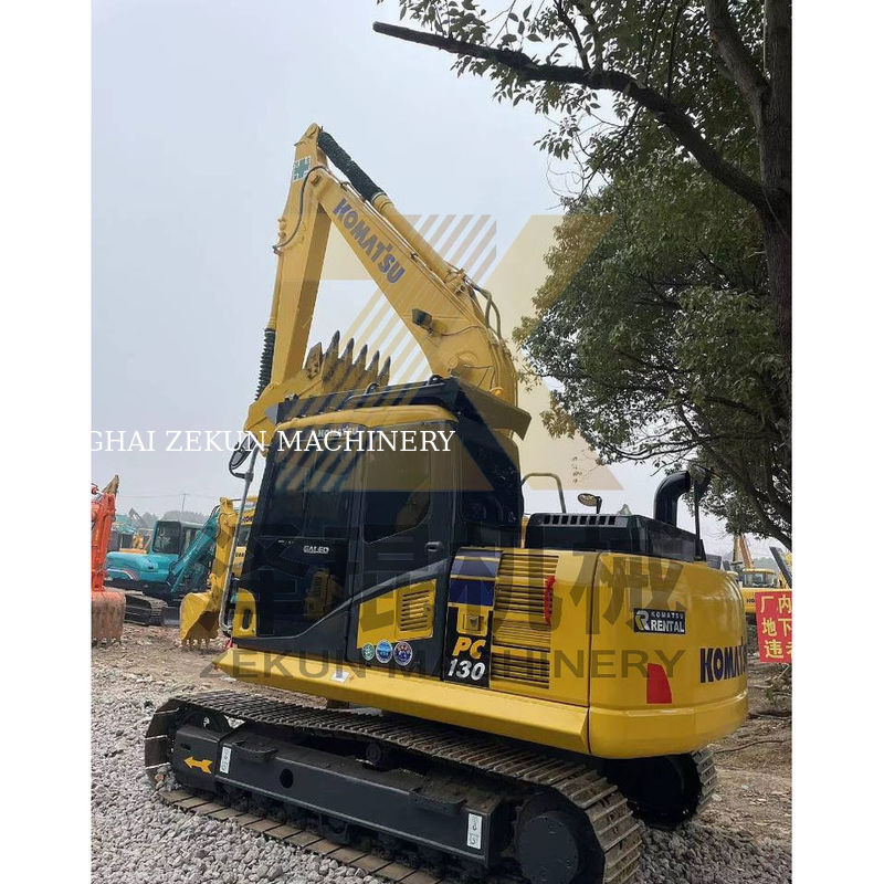 2020 Gebruikte Komatsu PC130-7 Hydraulische graafmachine 13 Ton Mini Graafmachine 0,53M3 Emmercapaciteit