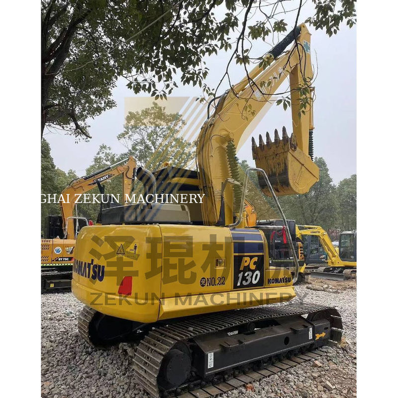 2020 Gebruikte Komatsu PC130-7 Hydraulische graafmachine 13 Ton Mini Graafmachine 0,53M3 Emmercapaciteit