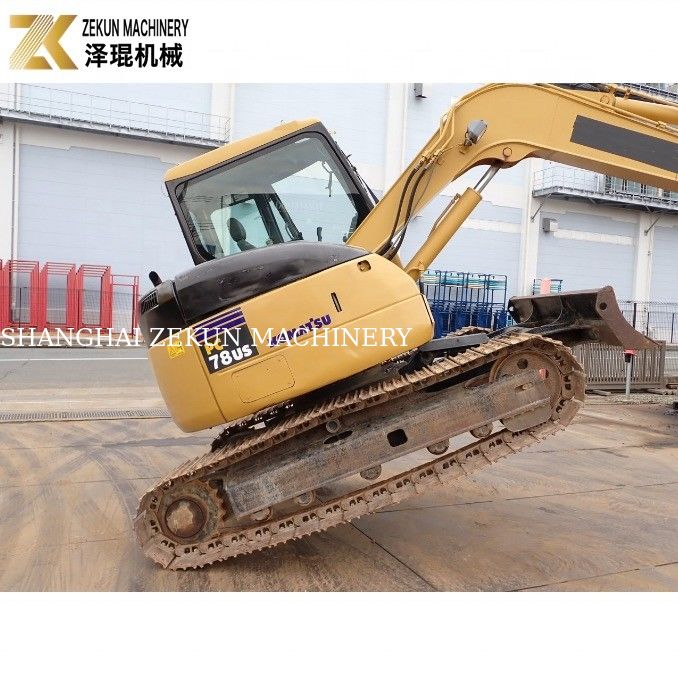 7 ton Japan Mini Gebruikte Komatsu PC78US Graafmachine PC78 US Jaar Machine Gewicht 7630 KG