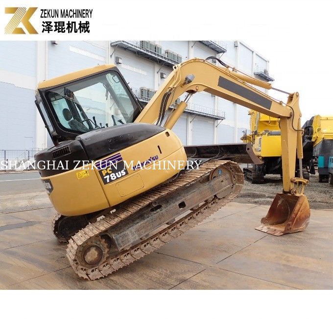7 ton Japan Mini Gebruikte Komatsu PC78US Graafmachine PC78 US Jaar Machine Gewicht 7630 KG