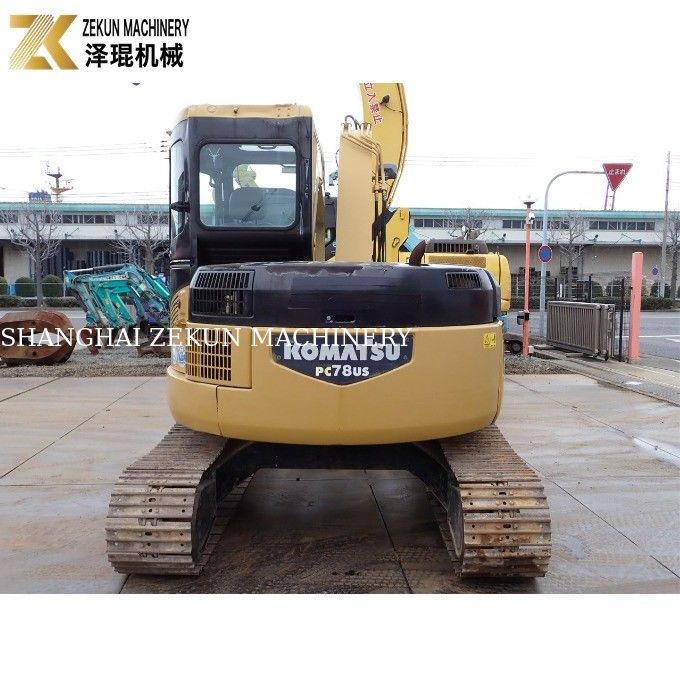 7 ton Japan Mini Gebruikte Komatsu PC78US Graafmachine PC78 US Jaar Machine Gewicht 7630 KG