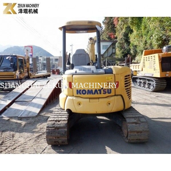 Japan Kleine bagger 5,5 ton Gebruikte Komatsu PC55 Graafmachine PC55MR PC55MR-2 Handleiding