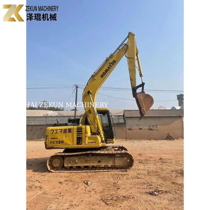 Komatsu dieselmotor 12 ton PC120 graafmachine geschikt voor zware graafwerkzaamheden