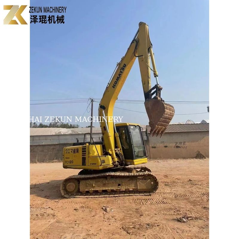 Komatsu dieselmotor 12 ton PC120 graafmachine geschikt voor zware graafwerkzaamheden