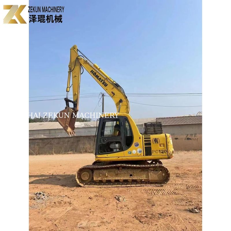 Komatsu dieselmotor 12 ton PC120 graafmachine geschikt voor zware graafwerkzaamheden