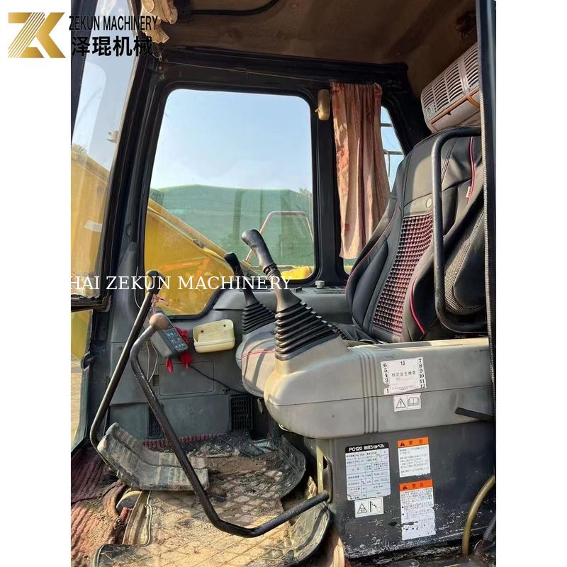 Komatsu dieselmotor 12 ton PC120 graafmachine geschikt voor zware graafwerkzaamheden