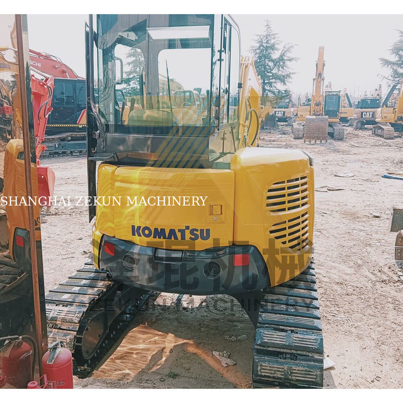 Kleine grootte Gebruikte Komatsu PC 40 Graafmachine PC40MR-1 PC40MR-2 met werktijden 2001-4000
