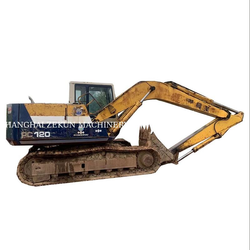 KOMATSU PC120-5 PC120 graafmachine met 64 kW vermogen en 2000 jaar in Japan tegen betaalbare prijzen