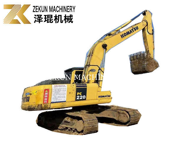 Japanse originele Komatsu PC200-8MO graafmachine met een emmercapaciteit van 1,4 m3 in goede staat