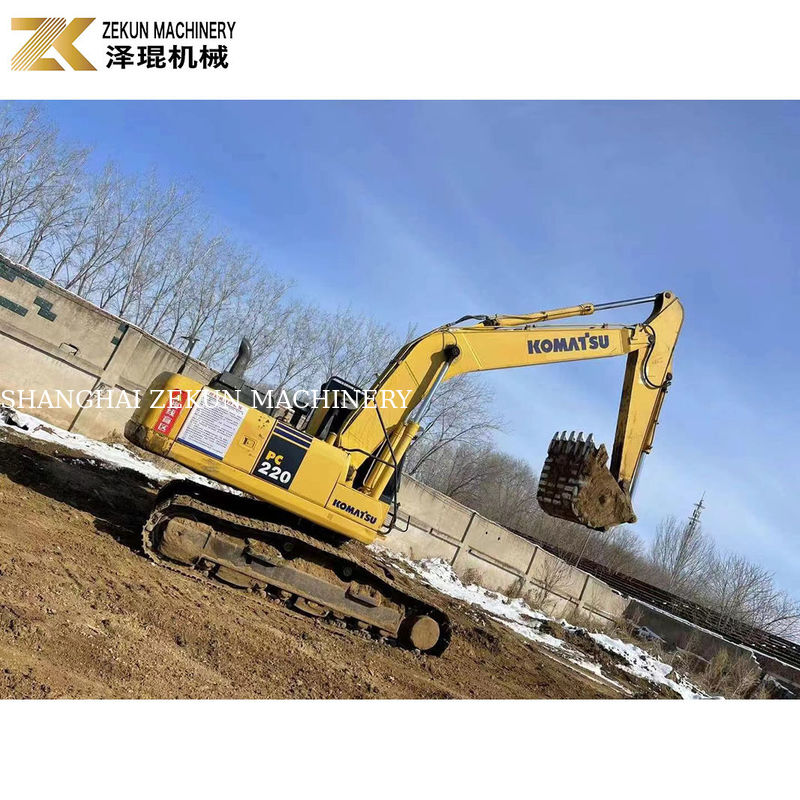 Japanse originele Komatsu PC200-8MO graafmachine met een emmercapaciteit van 1,4 m3 in goede staat
