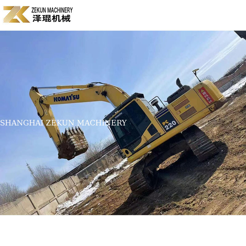 Japanse originele Komatsu PC200-8MO graafmachine met een emmercapaciteit van 1,4 m3 in goede staat