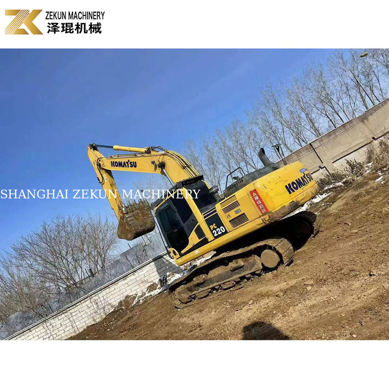 Japanse originele Komatsu PC200-8MO graafmachine met een emmercapaciteit van 1,4 m3 in goede staat