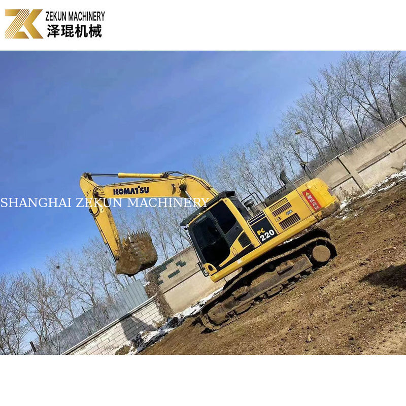 Japanse originele Komatsu PC200-8MO graafmachine met een emmercapaciteit van 1,4 m3 in goede staat