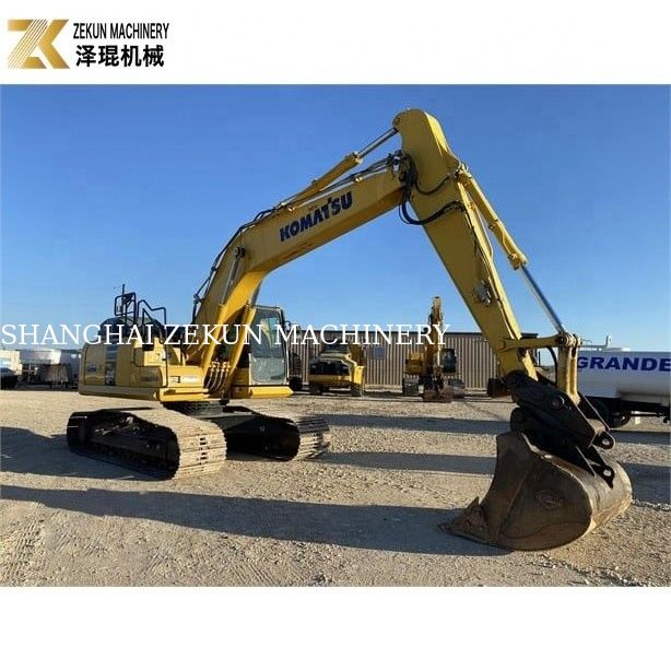Gebruikte Komatsu PC 210-LC 7 Crawler graafmachine met rubber pads 20900 KG