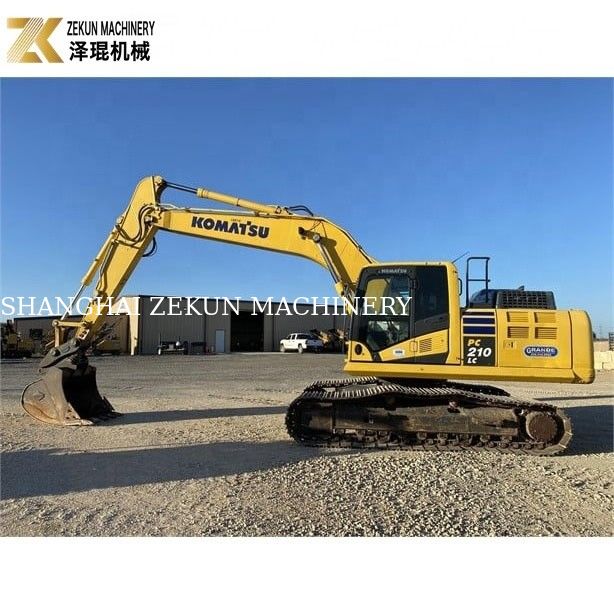 Gebruikte Komatsu PC 210-LC 7 Crawler graafmachine met rubber pads 20900 KG