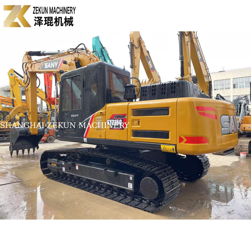 Goede prestaties 21 ton SANY Sy215c Crawler Excavator bij 90% staat en redelijk