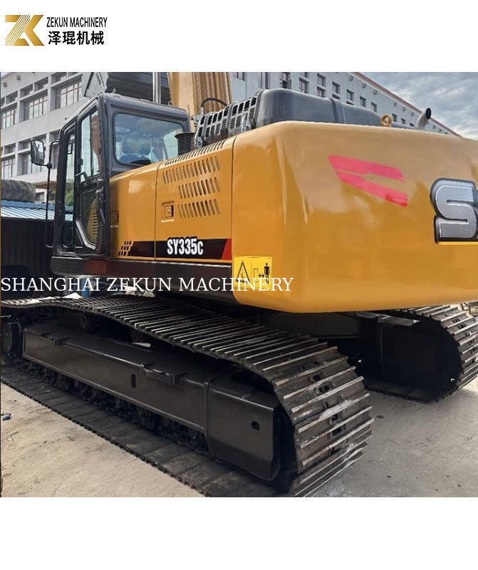 Originele gebruikte Sany 335 graafmachine in motor Sany machine gewicht 35000 KG