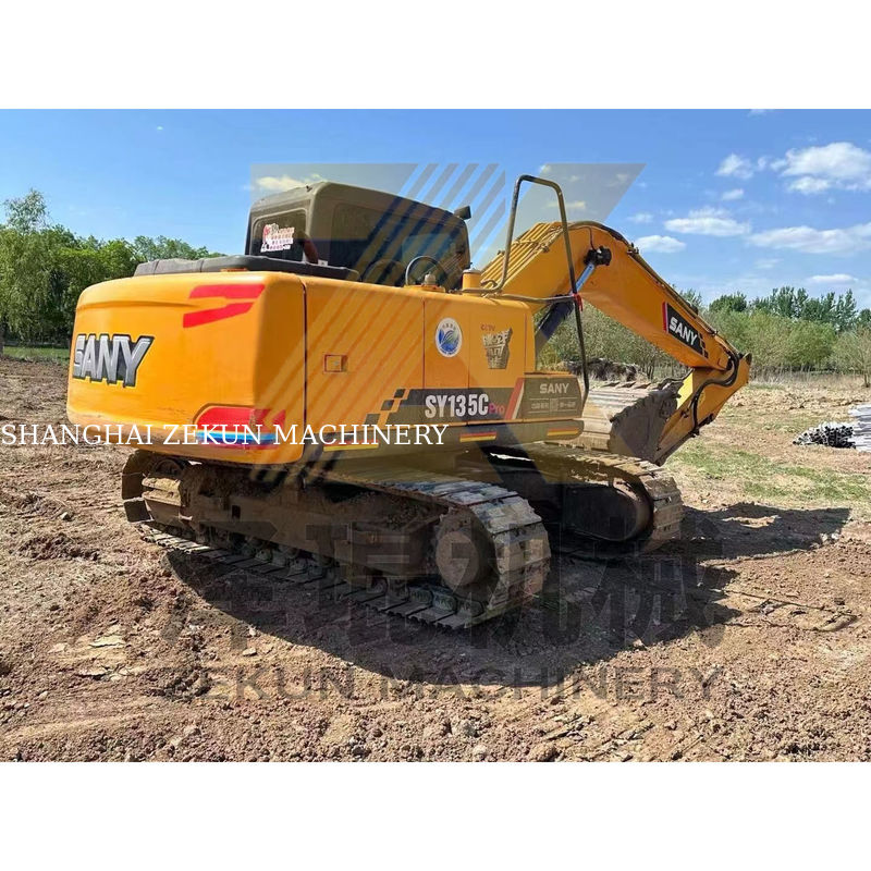 Sany SY135 Pro Crawler Graafmachine 0,6 m3 Emmercapaciteit 2001-4000 Werktijden gebruikt