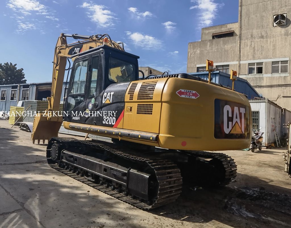Bouwgraafwerk 2015 Caterpillar Cat312 312D Graafmachine Shanghai Cat 312 C met en bedrijfsgewicht 20 ton