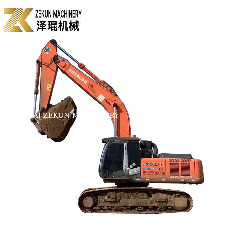 Goed gebruikte HITACHI ZX350-3 graafmachine met 35 ton bedrijfsgewicht ISUZU motor